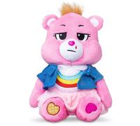 Basic Fun Care Bears x Stranger Things Cheer Bear as Eleven - 22 cm Plush - Limited Edition Collectible - Gift for Stranger Things Fans