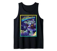 Care Bears x Universal Monsters Grumpy Bear Frankenstein Tank Top