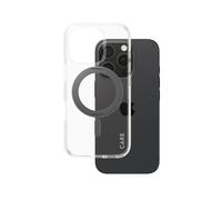 CARE by PanzerGlass Feature Case Transparent w. Black Kickstand & MagSafe iPhone