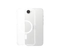 Care by PanzerGlass Samba Case Transparent with White Qi Compatible iPhone 17e / 16e
