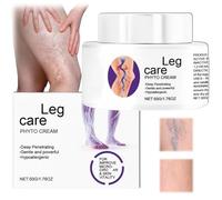 Care Cream for Legs,Vari/cose Ve/ins Cream,Improve Blood Circulation,Vari/cose Ve/ins Treatment for Legs,Strawberry Skin Treatment,Urea Cre/am Kerat/osis Pila/ris,Cre/am for Dry Skin on Le/gs