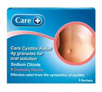 Care+ Cystitis Relief Oral Solution 6 Sachets 6 Sachets