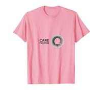 Care Factor: Modern Minimalist Circular Graphic T-Shirt, Men, Pink, XXL