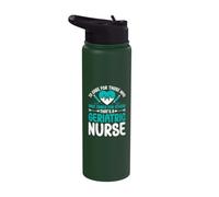 Care for Those who Once Cared for Others Geriatric Nurse Stainless Steel Insulated Water Bottle