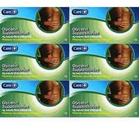 Care Glycerin Suppositories 4g 12s x 6 Packs