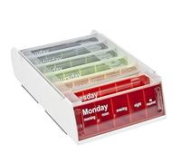 Care Home Superstore Rainbow Anabox 7 Day Pill Organiser Pack of 5