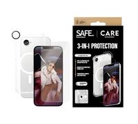 CARE PanzerGlass iPhone 16E Case 3in1 Screen & Lens Protection Ultra-Wide Clear