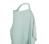 Care Poncho - Lightweight Cotton Cover Maternal Side, Adjustable 360 Degree Sign, Comfortable Baby Feeding Packaging for Mother, Portable Nursing Accessories, Ideal for Public Parks Restaura