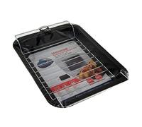 Care + Protect 35602000 Universal Roasting Pan and Grid-Together with the grid, it allows for cooking in a light and healthy way without compromising cooking results