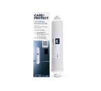 CARE+PROTECT Universal Fridge Water Filter - Removes Heavy Metals, Pesticides, Chlorine, Fluoride - Improves Taste & Smell - Fits Various Brands