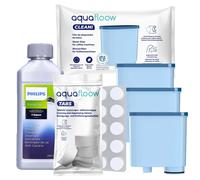 Care set for Philips Saeco water filters: descaler tablets, grease brush