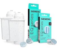 Care set for Siemens EQ series coffee machines, cleaning tablets (10 pieces), 2-in-1 descaling tablets (3 pieces) & 2x AquaIntense filters, compatible with Siemens BoschTZ70003 TZ80001 TZ80002
