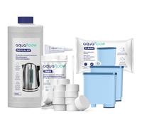 Care set Philips Saeco 2 water filter descaler 1 L tablets silicone grease brush