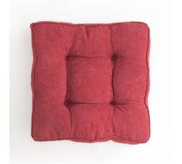 Care Spring 1 Pcs Armchair Booster Cushion, Large Firm 40/45/50Cm Square Seat Pad with Supportive, Thick Soft Touch Cushion for The Elderly, Post-Operative And Pregnancy,Red,50X50X10cm