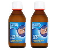 Care Surgical Spirit For Skin - Wound Cleanser - Prevents Bed Sores and Hardens Skin - Multipurpose First Aid Antiseptic- Volume 200 ml (2 Packs)