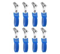 Care Ventilator Hose Guide Clip Set 8 Pieces for Oxygen Tubing Routing Using Metal Clamp Soft Hook Loop Fastener Within Bedside Setups Ventilator Hose Holder Clip Oxygen Tubing Organizer Hook