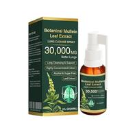 CareBreeze Mullein Spray, CareBreeze Botanical Mullein Leaf Extract Lung Cleanse Spray, Organic Lung Cleansing M ll i Leaf Extract Drops (1pcs)