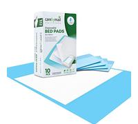 CarebyMail Disposable Incontinence Bed Pads | 80 x 180cm | Extra Large | High Absorbency Underpads, Bed Mats, Mattress Protectors, Incontinence Pads (1 Pack of 10)
