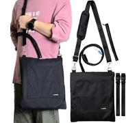 Caredgitz Catheter Bag Holder, Urine Drainage Bag Holder, with Drain Pipe Cover and Adjustable Strap, Foley Catheter Bag Covers, Privacy and Dignity, with Strap for Wheelchair