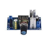 Caredy Adjustable Voltage Regulator, DC 3-30V / AC 3-20V to DC 1.25V-28V, 2A, Digital Display, Military Grade