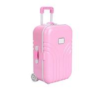 Mini Luggage Box Rolling Suitcase Toy, Sturdy and Durable Suitcase Toy Baby Toy, Baby Suitcase Toy, Kids for Baby(Pink)