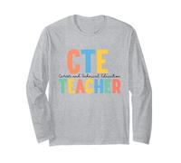 Career and Technical Education Teacher Vocational Schools Long Sleeve T-Shirt
