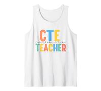 Career and Technical Education Teacher Vocational Schools Tank Top