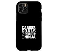 Career Goals Engineer Ninja Playful Genius - Case for iPhone 11 Pro