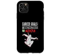 Career Goals Engineer Ninja Playful Genius Case for iPhone 11 Pro Max