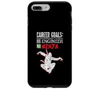 Career Goals Engineer Ninja Playful Genius Case for iPhone 7 Plus/8 Plus
