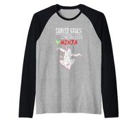 Career Goals Engineer Ninja Playful Genius Raglan Baseball Tee
