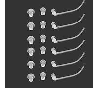 Careforyou® 18pcs Ear Plug with 6 tubes Resound BTE Hearing Aid Aids Eartips Domes