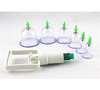 Careforyou® 6 Cups Traditional Personal Care Chinese Vacuum Body Cupping Set Massage Magnets Therapy Acupressure Healthy Suction Set Kit Equipment KN6