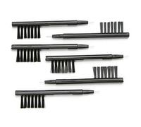 CareforYou® 6Pcs Hearing Aid Cleaning Brushes Tool Kit with Wax Loop & Battery Magnet