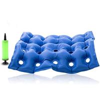 CareforYou Wheel Chair Air Cushion Inflatable Seat Mattress Anti Bedsore Prevent Decubitus (Waffle) Ideal for Prolonged Sitting with Pump 17 x 17 in