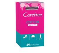 Carefree Cotton Unscented Pantyliners 20'S