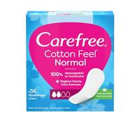 Carefree Cotton Feel Normal Sanitary Napkins, 56 pcs.