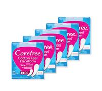 Carefree Cotton Flexiform Unscented Pantyliners 56ct
