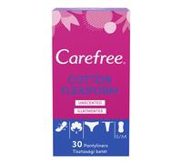 Carefree Flexiform Unscented Pantyliners 30 Pack pack