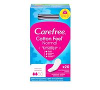 Carefree Panty Liners Folded Breathable, Pack of 20