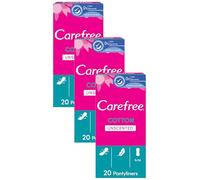 Carefree Panty Liners Folded Breathable, Pack of 60