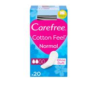 Carefree Cotton Unscented Pantyliners 20'S