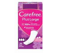 Carefree Panty Liners Plus Large, Delicate Fragrance, 36 Units