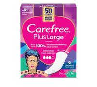 Carefree Plus Large Fresh, 48 pcs, Super-Absorbent - Instantly Block Moisture, up to 100% Odor Neutralization