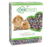 Carefresh 99% Dust-Free Confetti Natural Paper Small Pet Bedding with Odor Control, 50 L