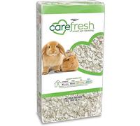 Carefresh 99% Dust-Free White Natural Paper Small Pet Bedding with Odor Control, 10L, White