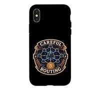 Careful Routing Bitcoin Lightning Case for iPhone X/XS