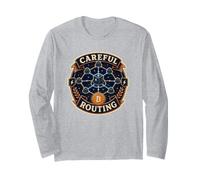 Careful Routing Bitcoin Lightning Long Sleeve T-Shirt