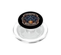 Careful Routing Bitcoin Lightning PopSockets PopGrip for MagSafe