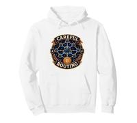 Careful Routing Bitcoin Lightning Pullover Hoodie